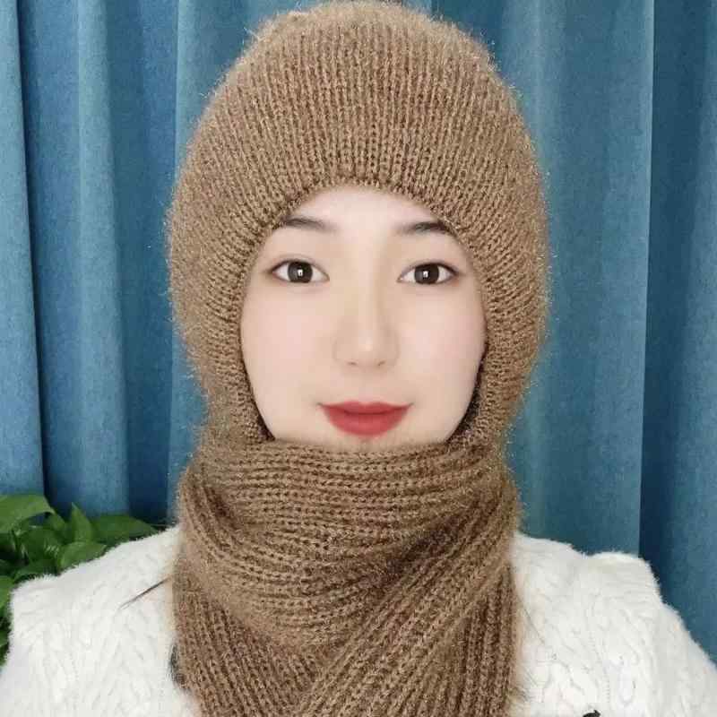 帽子 レディース 秋冬 防寒 暖かい スヌード 一体型 小顔効果 ファッション 大人 女性用 防風 防雪