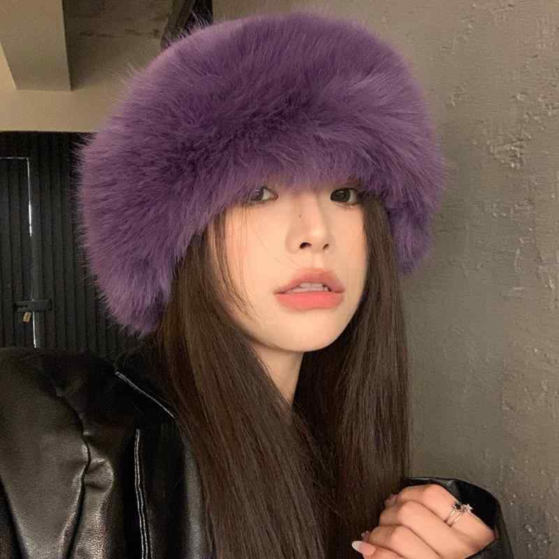 ニット帽 レディース 秋冬 婦人用 フェイクファー 厚手 防寒 保温 モンゴル帽子 小顔効果 暖かい かわいい おしゃれ 包頭 护耳 雷锋帽