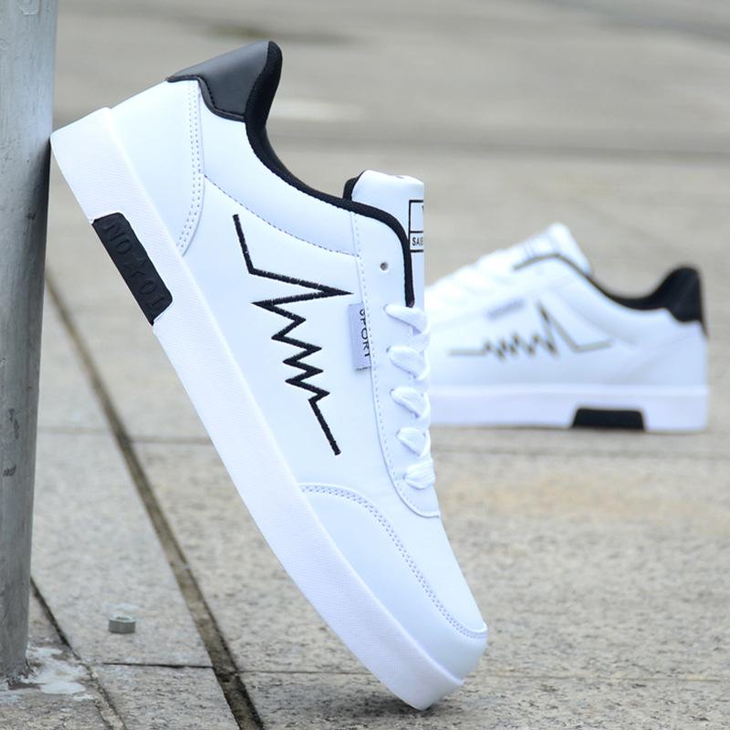 スニーカー メンズ 男性用 韓国風 ローカット レザースニーカー カジュアルシューズ 普段使い 通勤用