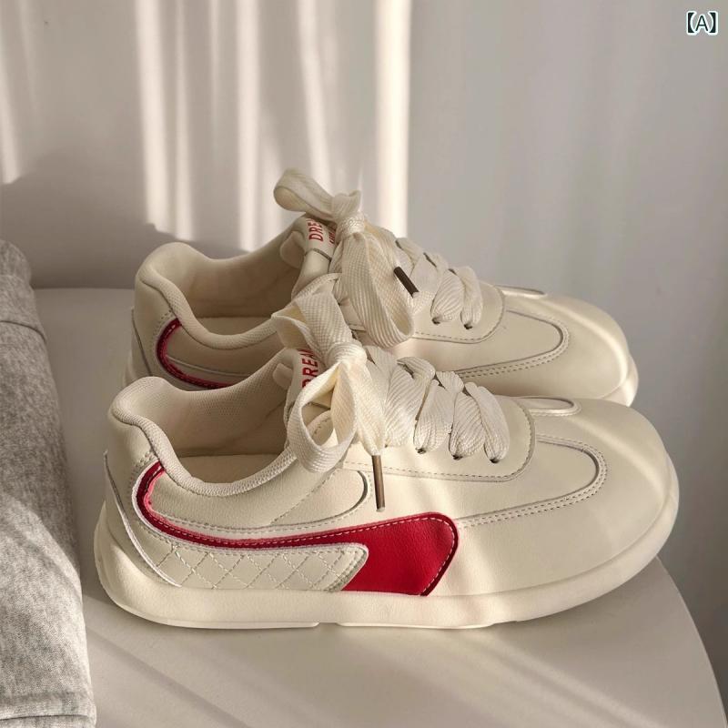 スニーカー レディース 厚底 運動靴 カジュアル 軽量 学院風 歩きやすい 普段使い