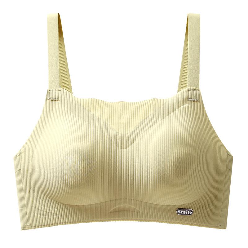 ブラジャー レディース 無縫製 スポーツブラ スポブラ 揺れにくい 小胸 谷間メイク ナイトブラ 授乳ブラ 育乳 ノンワイヤー 脇高 快適 下着 インナー2