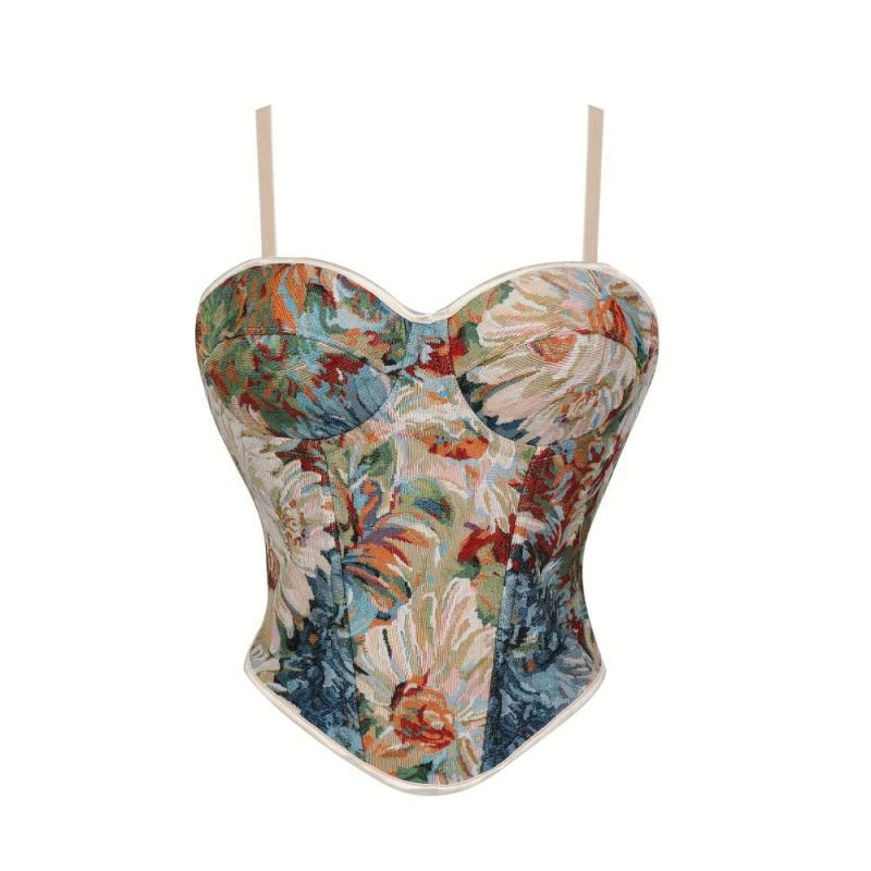 トップス レディース チューブトップ ブラトップ ホルターネック ボディスーツ 補正下着 シェイプアップ スリムフィット インナー