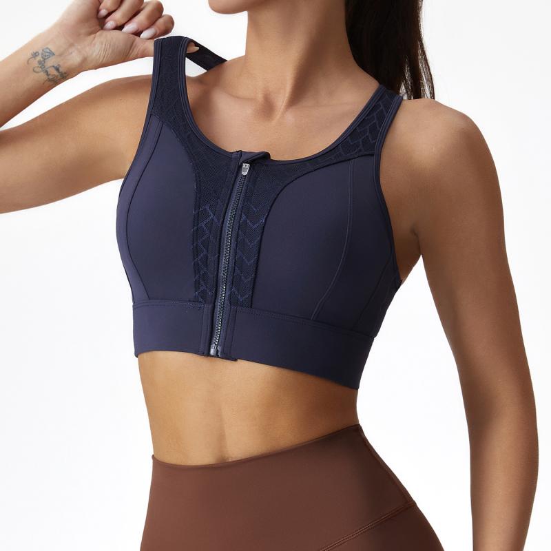 スポーツブラ レディース 一体型 固定カップ 通気性 ヨガウェア 裸感 脇高 美背 揺れにくい フィットネスブラ トレーニング ランニング