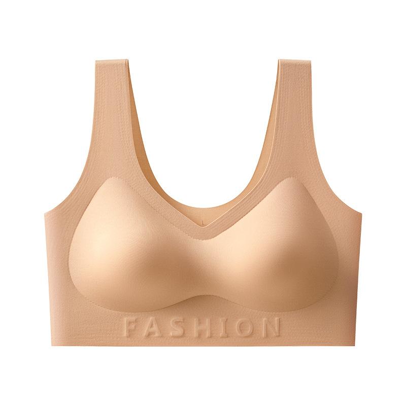 ファンデーション ヌードカラー インナー レディース 薄手 胸寄せ 美背 一体型 ブラキャミソール2