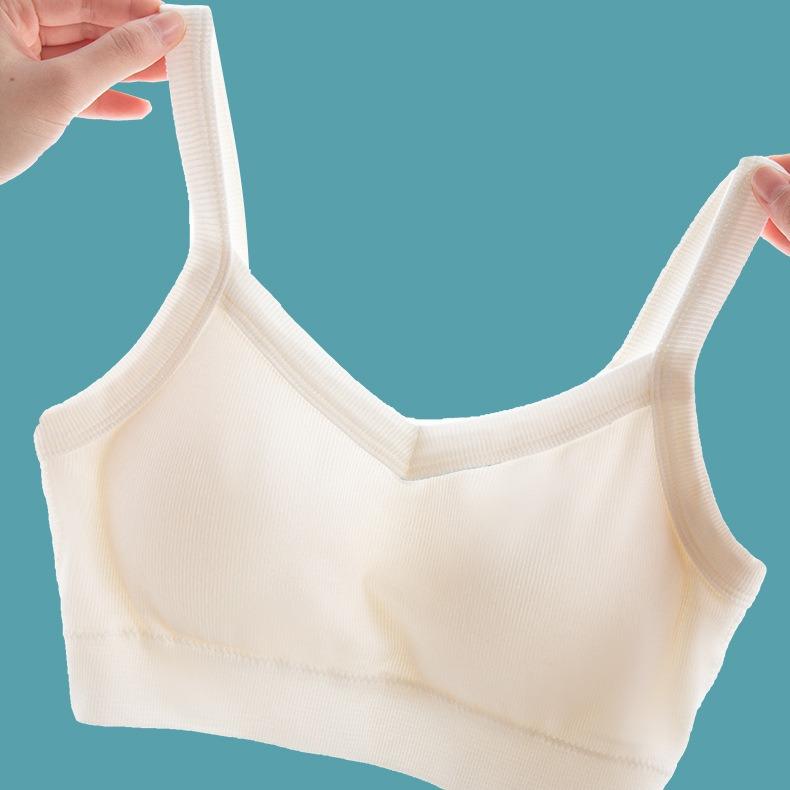 ブラジャー レディース チューブトップ インナーウェア 夏用 ずれ落ち防止 カップ付き ストラップレス 見せブラ 部屋着 ルームウェア2