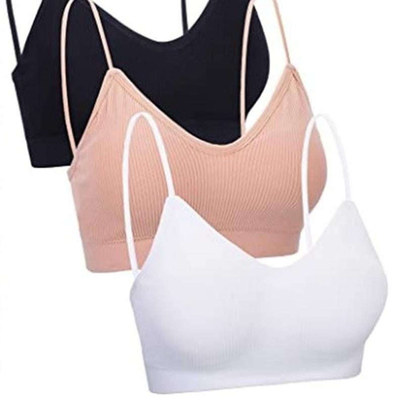 ブラジャー レディース 大きいサイズ シームレス 一体型 チューブトップ 肩紐付き インナー 美背中 リ..