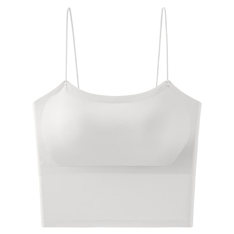 キャミソール レディース 春夏 カップ付き チューブトップ ブラトップ インナー トップス 肌着 下着 部..