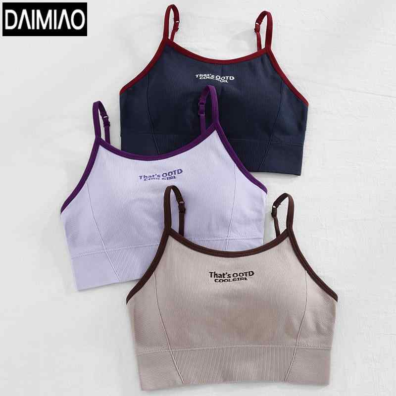 キャミソール レディース 背中見せ ブラトップ カップ付き ブラジャー ノンワイヤー インナー 重ね着 スポーツ ヨガ