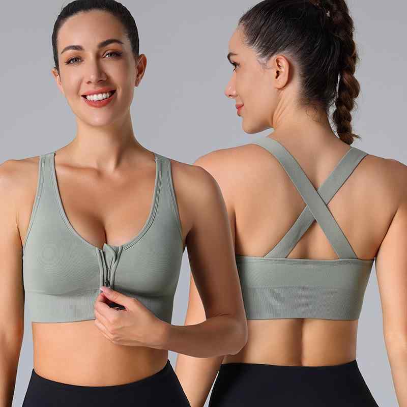 スポーツブラ レディース 高強度 揺れにくい 美背 大サイズ ランニング フィットネス ヨガ 運動 インナー2