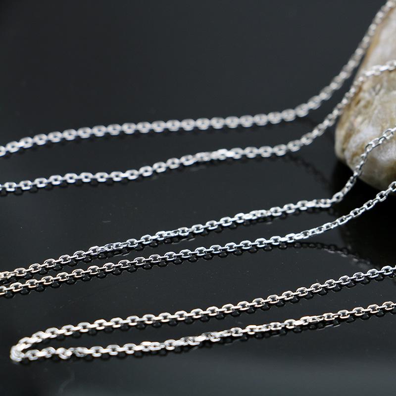 ネックレス レディース S925 シルバー アレルギー対応 ベネチアンチェーン スネークチェーン サイドウェイクロス ペンダント シルバーアクセサリー