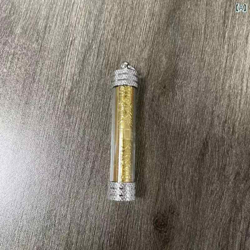 ソファポテトのネックレス ラッキーアイテム 龍婆本庙 龍婆三安 平安御守り 魔除け ペンダント レトロ 手作り 豪華感 アクセサリー｜アングル2