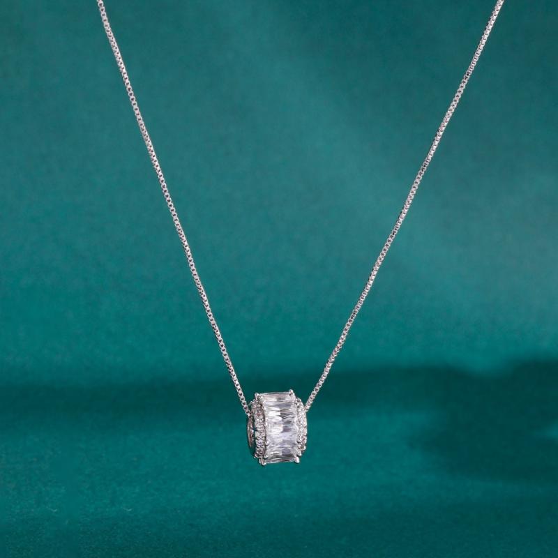 ネックレス レディース 高見え ペンダント おしゃれ エレガント 保色 電気メッキ加工 上品