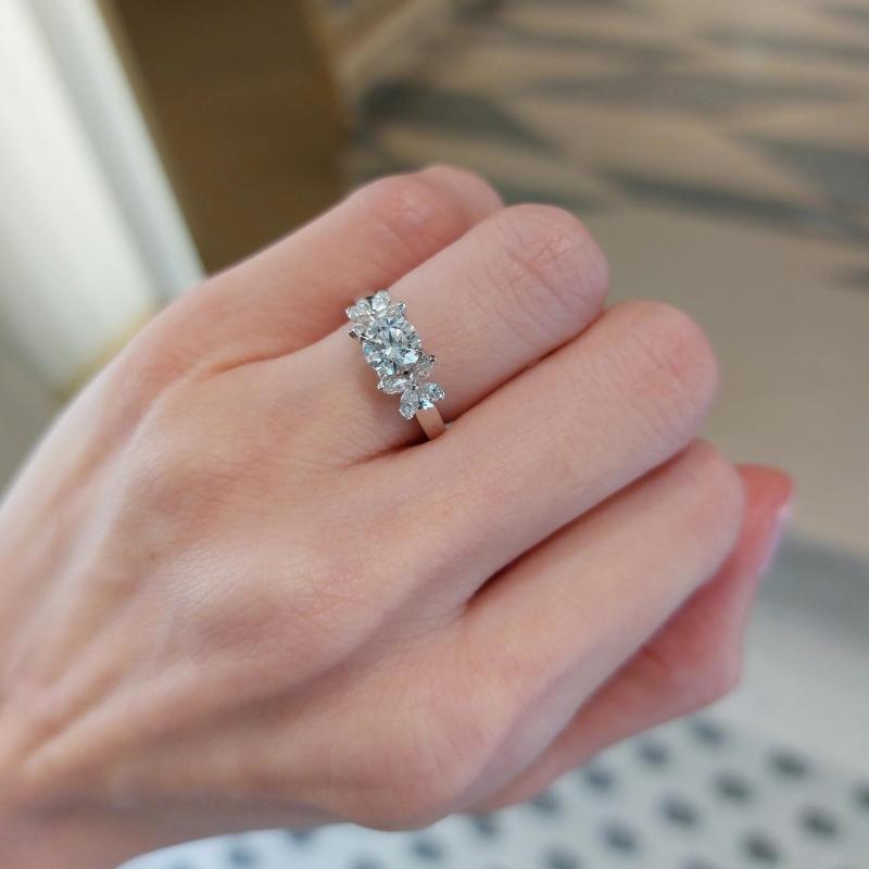 樂天商城 - 指輪 レディース S925 シルバー 蝶 バタフライ ジルコニア 豪華感 婚約 結婚式 パーティー おしゃれ