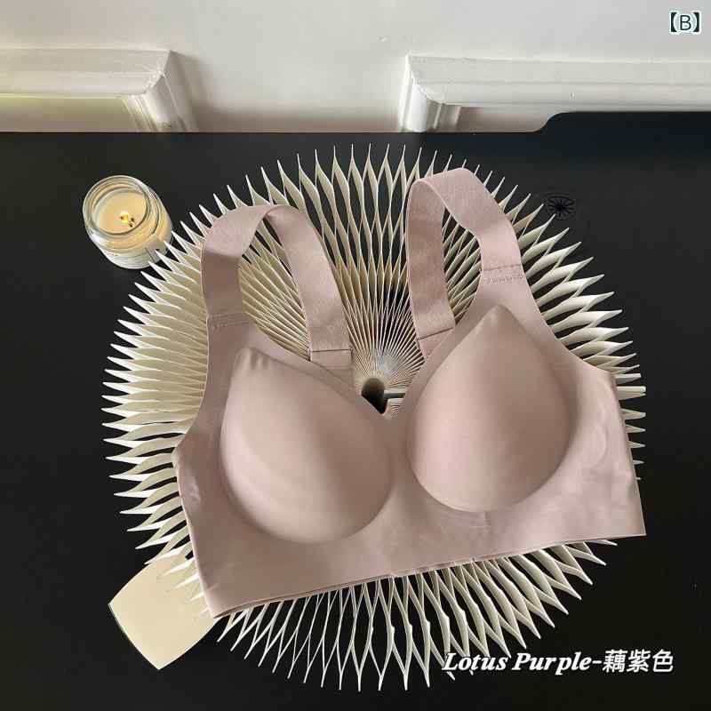 ブラジャー レディース 薄型 ノンワイヤー スポーツブラ 大きいサイズ 揺れない ナイトブラ 接触冷感 快適 インナー