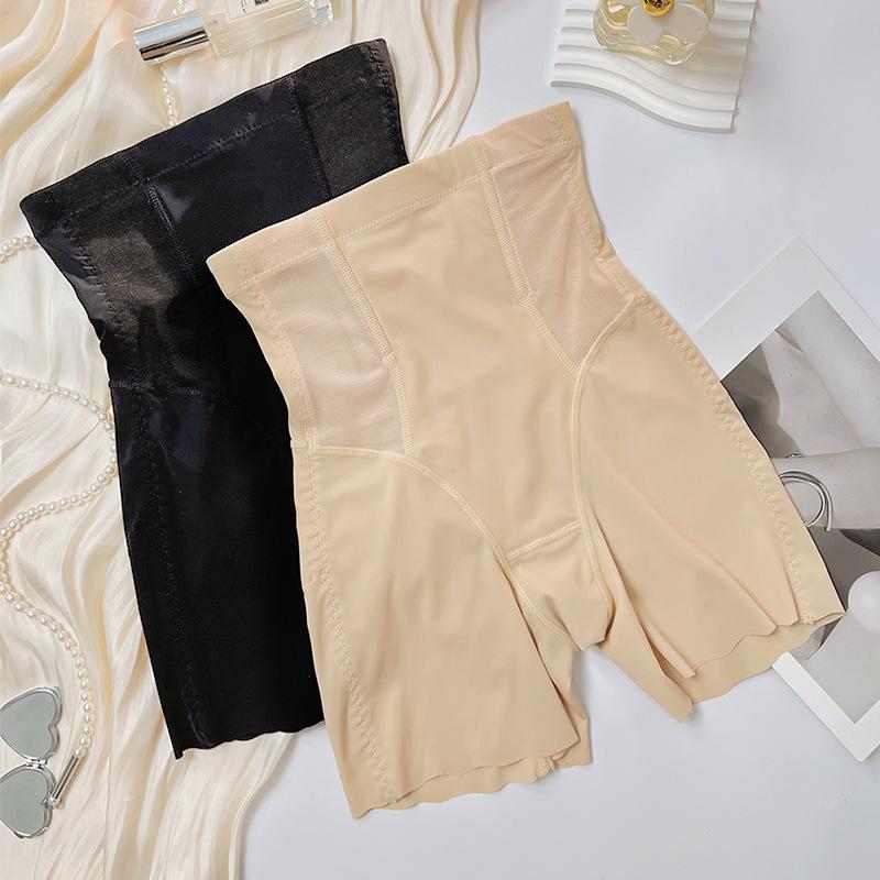 ガードル レディース ハイウエスト 接触冷感 無縫製 美尻 ショーツ 夏用 薄手 ショートパンツ 補正下着..