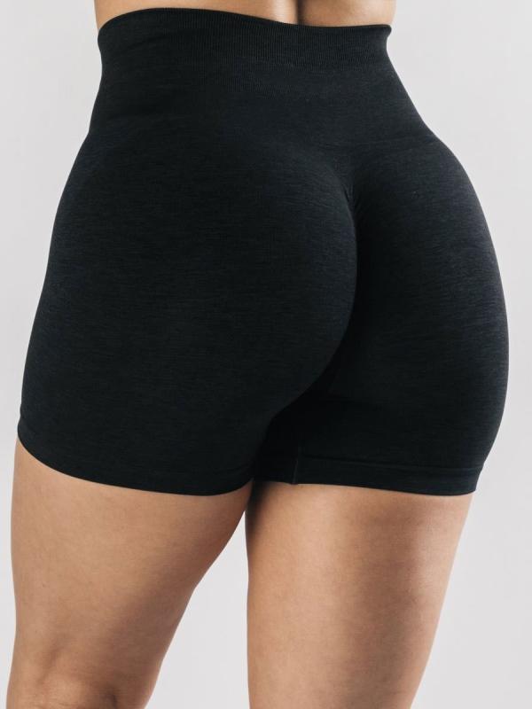 ヨガパンツ レディース シームレス フィットネス ショートパンツ 提臀 收腹 トレーニング 短パン ハイウエスト スパッツ スポーツウェア 伸縮性 吸汗速乾2