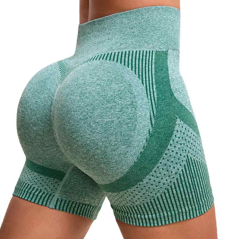 ヨガパンツ レディース ハイウエスト トレーニング スポーツ 短パン 水洗い 速乾 腹押さえ ヒップアップ