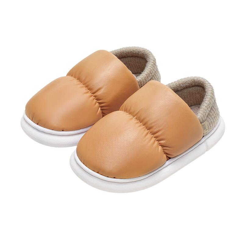 パン レディース 吐司シューズ 鞄 スリッパ 裏起毛 暖か ルームシューズ 滑り止め メンズ 産後 秋冬