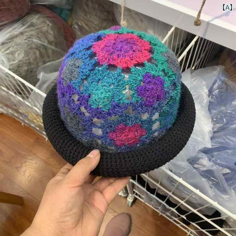 帽子 レディース 秋冬 ウール ニット帽 手編み 礼装帽子 エレガント かわいい おしゃれ 防寒 あったか ウール 毛糸2 2