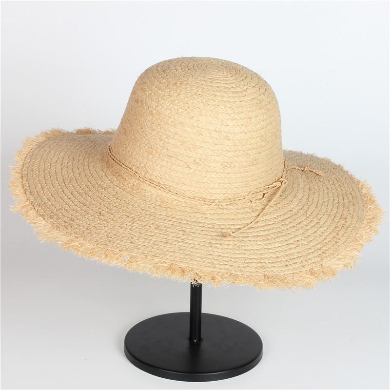 麦わら帽子 レディース 遮陽帽子 つば広 ハット ファッション リボン 紫外線対策 日焼け防止 海辺 ...