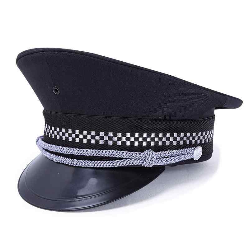 帽子 大檐帽 服飾雑貨 大蓋帽子 安保 作業帽 警備 ホテル 門衛