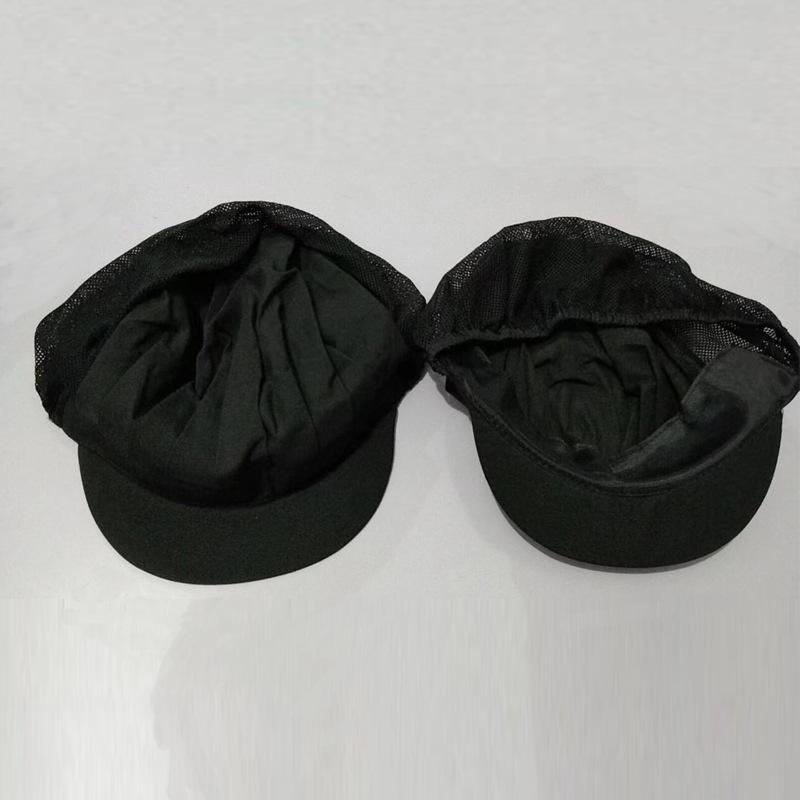 厨房帽子 男女兼用 餐饮用 防 চুল 衛生キャップ 防油 防塵 食品工場 車間用 通気性 ネット 工作帽