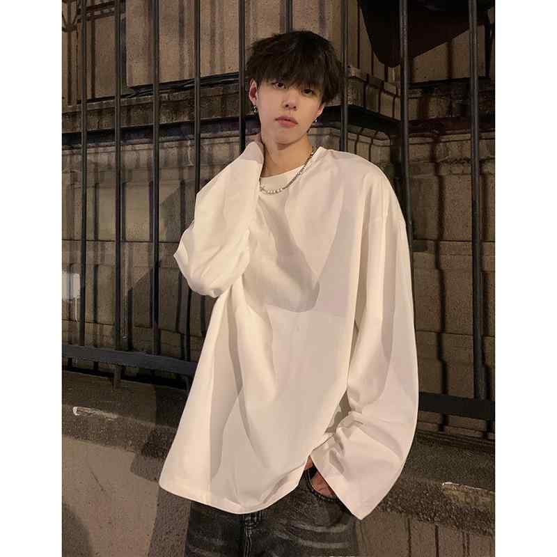 Tシャツ 長袖 レディース 秋物 ゆったり トップス カットソー インナー カジュアル かわいい 韓国風 薄手