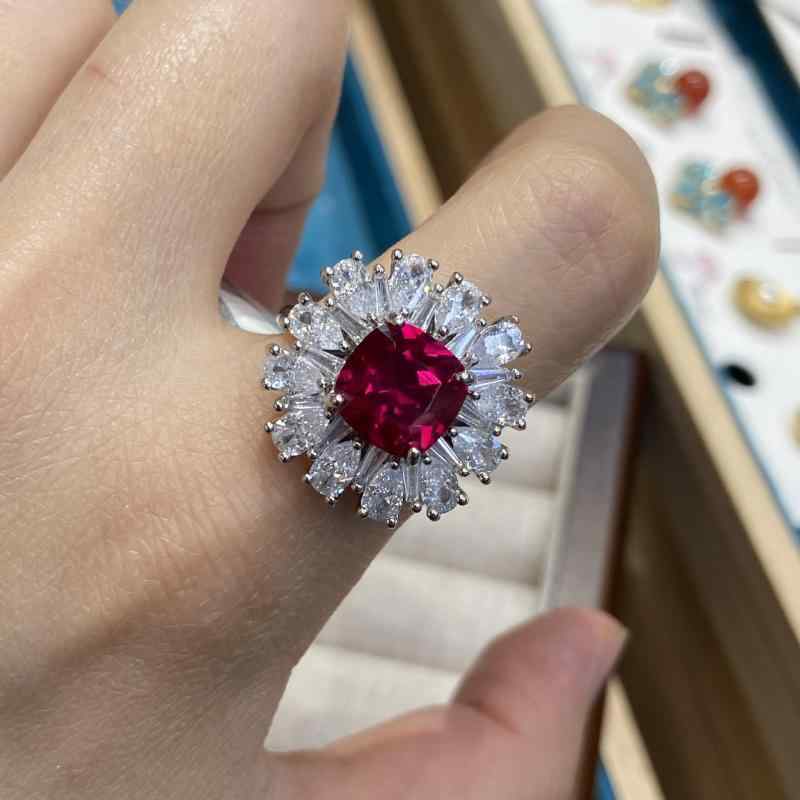 指輪 レディース リング ジルコニア 9号 シルバー925 復古風 欧米風 ファッションリング おしゃれ 人気 プレゼント