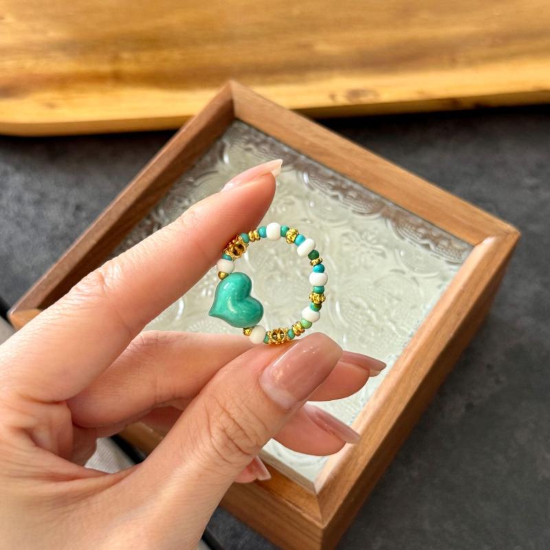 Other - 指輪 レディース ピーチ ジルコニア ファッション アクセサリー 高級感 おしゃれ ラッキーアイテム