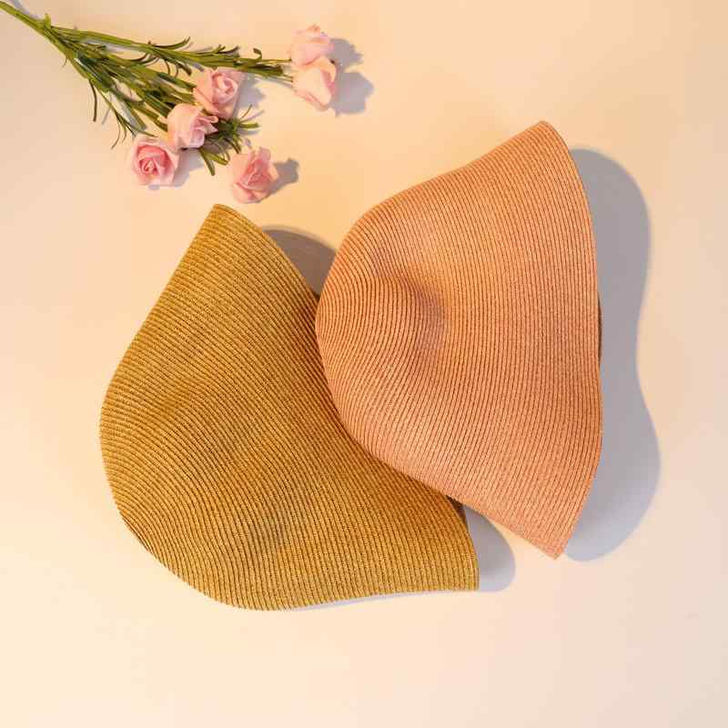 麦わら帽子 レディース 春夏 折りたたみ 遮光 紫外線対策 漁師帽 バケットハット 日よけ おしゃれ かわいい リゾート2(4.0)