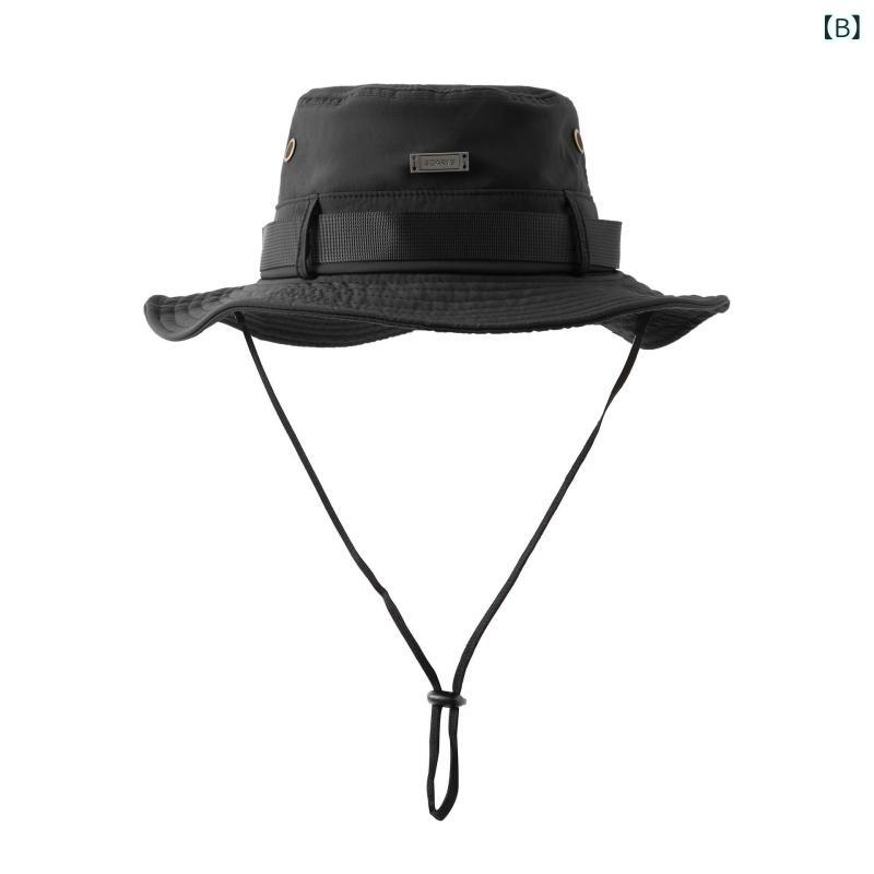 帽子 レディース 春夏 日焼け防止 ワーク 漁夫帽 カップル 折りたたみ 通気性 アウトドア
