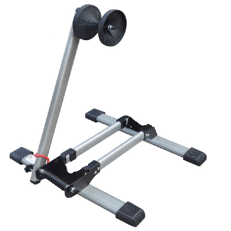 自転車 折りたたみ 駐輪スタンド L字型 メンテナンス ディスプレイ シングルアーム