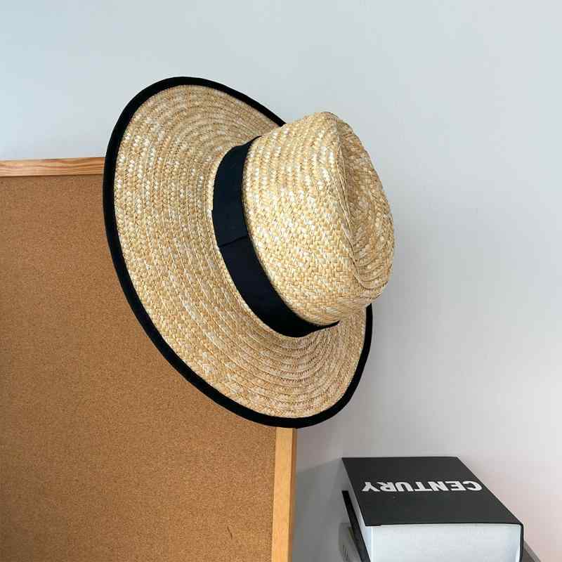 麦わら帽子 レディース パナマハット ジャズ ストローハット 帽子 春夏 海 ビーチ 日焼け防止 UVカット 紫外線対策 つば広ハット 遮光 紫外線カット かわいい おしゃれ カジュアル