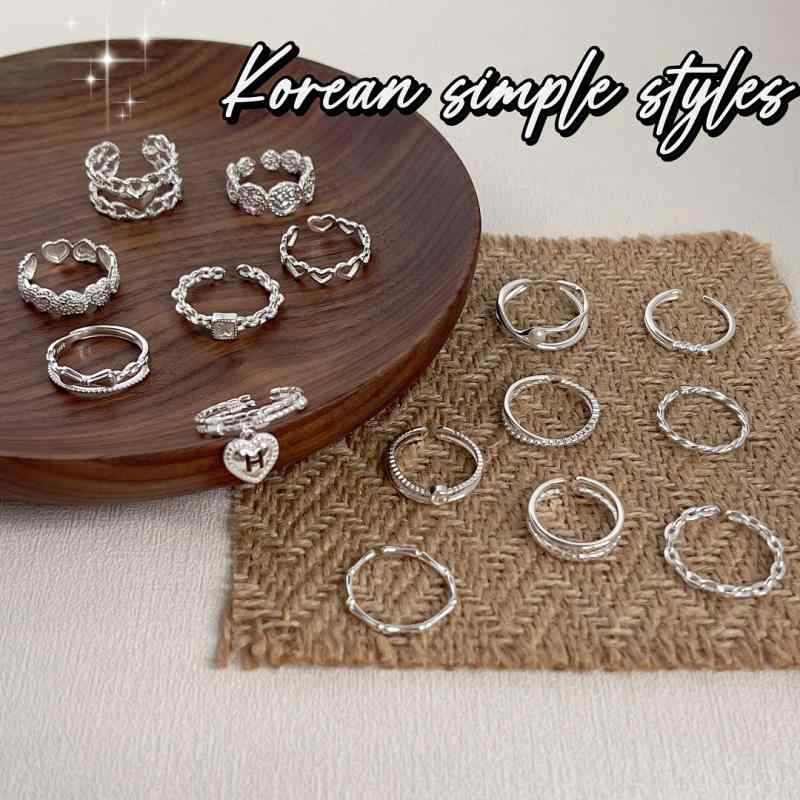 指輪 レディース S925 シルバー シンプル 高級感 アレルギー対応 変色防止 銀 指輪 リング ファッション アクセサリー ジュエリー