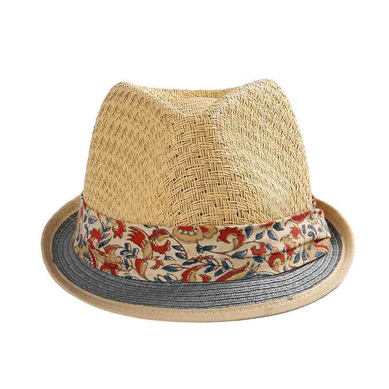 麦わら帽子 レディース パナマハット ジャズ帽 草編み 遮光 紫外線対策 ビーチ 海辺 リゾート 旅行 おしゃれ かわいい 小顔効果