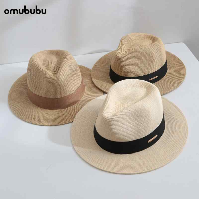 麦わら帽子 レディース 春夏 紫外線対策 海辺 リゾート UVカット 日焼け防止 ビーチ帽子 つば広帽子 エレガント おしゃれ かわいい ジャズ帽