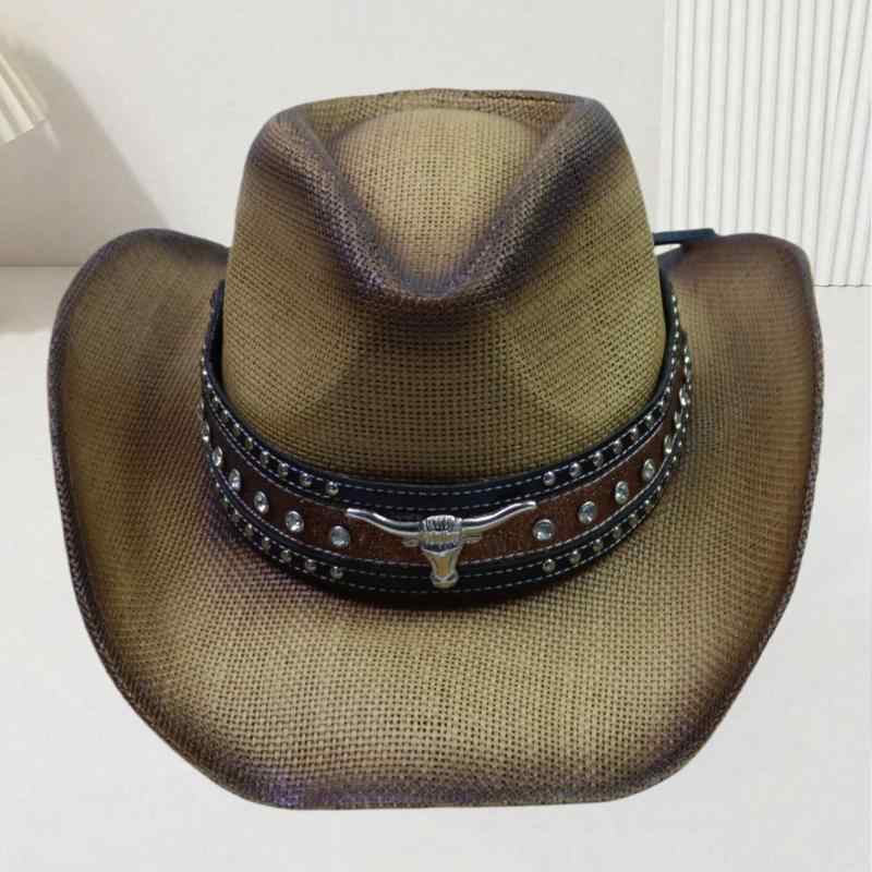 帽子 硬顶牛仔帽 男女 防晒 パナマ草帽 礼帽 ウエスタンハット 春夏