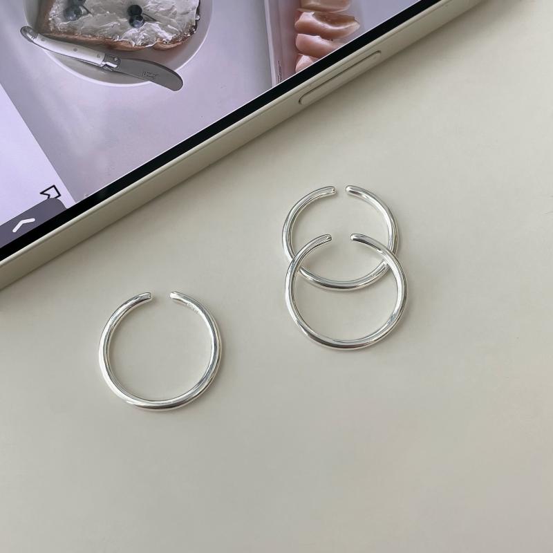 指輪 シルバー925 シンプル プレーンリング 重ね付け シルバーリング 小さめ デザイン ファッションリング