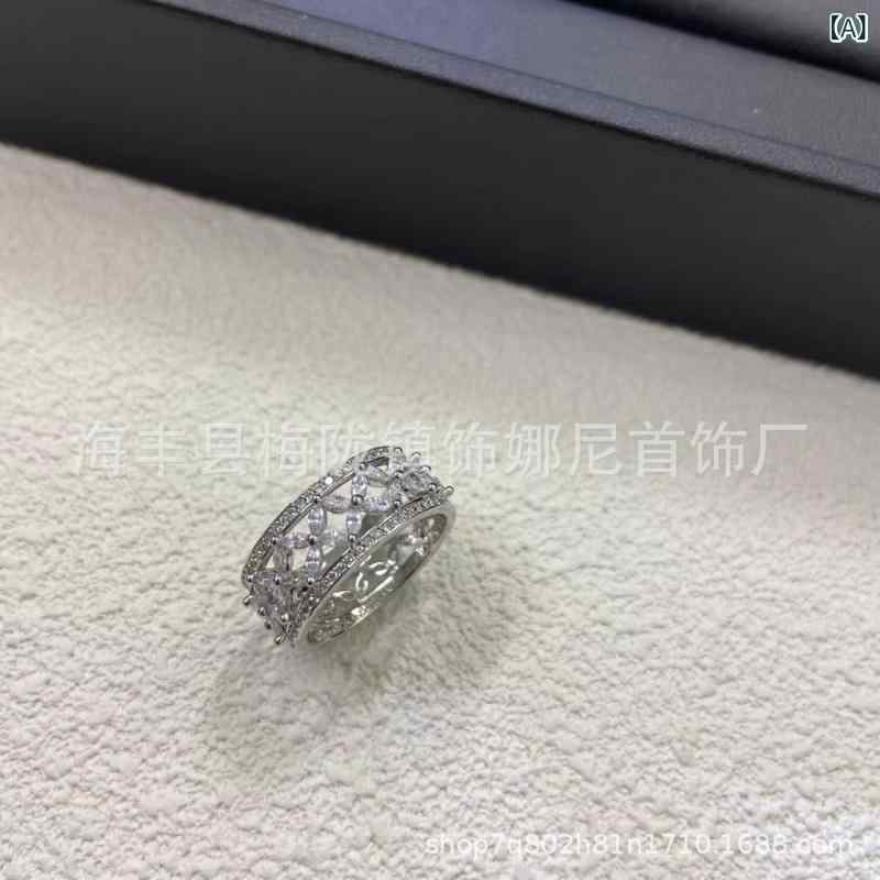 乐天商城 - 指輪 レディース ファッション リング ジルコニア プリンセス エレガント 蝶結び バタフライ モチーフ 透かし彫り 高見え