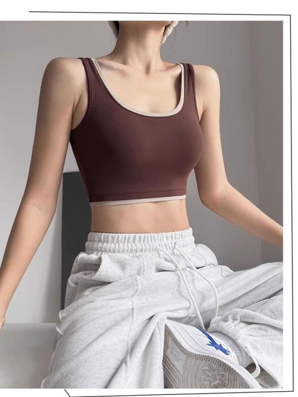 スポーツブラ レディース 吸湿速乾 揺れない ヨガブラ 健身ブラ ブラトップ スポブラ 運動用ブラ