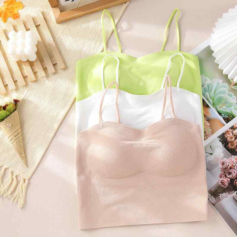 ブラトップ レディース 抹胸 カップ付き インナー チューブトップ 夏 薄型 ずれにくい 肩紐なし ストラップレス 背中見せ トップス 肌着