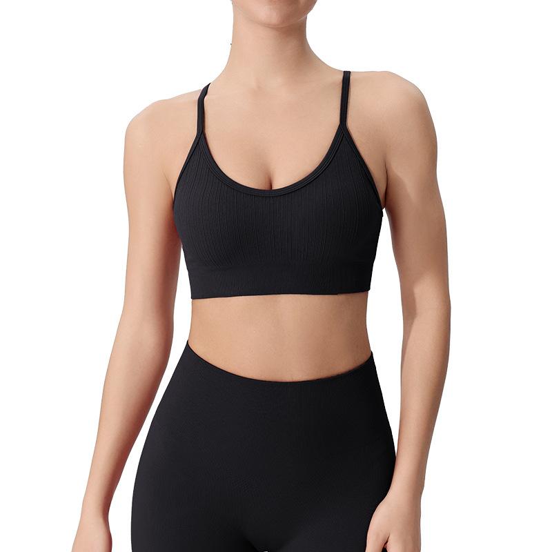 ヨガウェア レディース 一体型 パッド付き スポーツブラ 揺れない 高強度 トレーニング ランニング フィットネス 接触冷感 吸湿速乾
