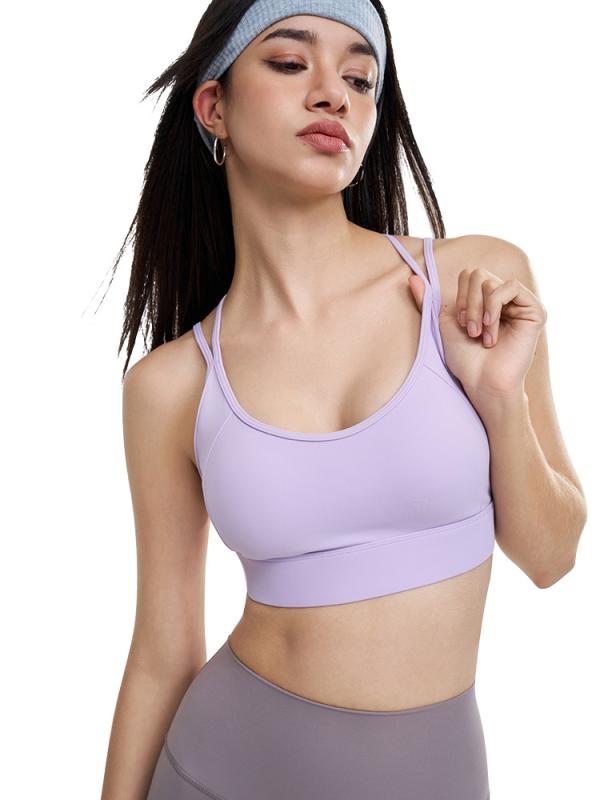 ヨガウェア レディース スポーツブラ 一体型 パッド入り 耐震 揺れない ヨガ ブラトップ スポブラ 聚拢 美背 インナー フィットネス トレーニング ランニング