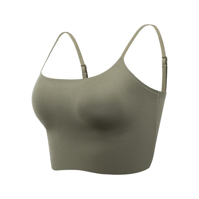 ファンデーション 隠せるインナー 接触冷感 キャミソール 女性用 背中見せ スリム 薄手 細見え ブラト..