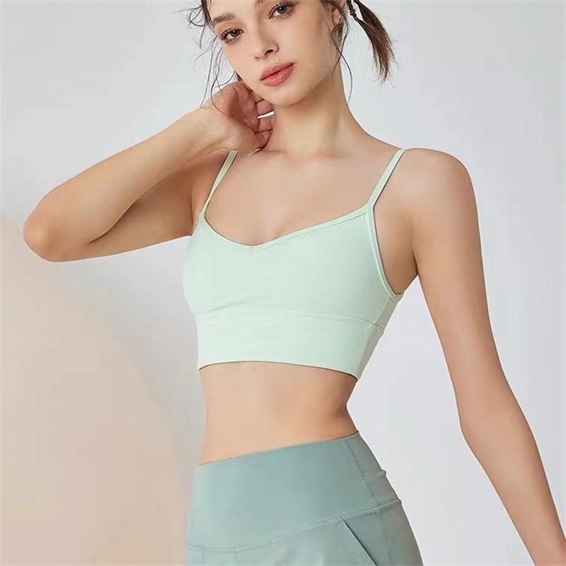 ヨガウェア レディース ブラ 美背ブラ ランニング 揺れない スポーツブラ バストアップ 脇高設計 ズレにくい ピラティス トップス ノンワイヤー