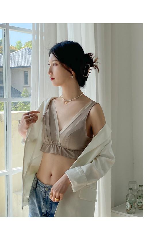 ブラジャー レディース 小胸 スポーツブラ 美背 脇高 寄せ 上げ 垂れ防止 ノンワイヤー2