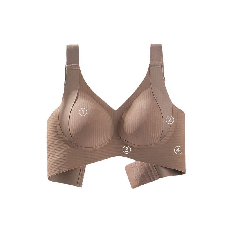 ブラジャー レディース 大きいサイズ 調整型 脇高 谷間 無痕 垂れ防止 集肉 バストアップ
