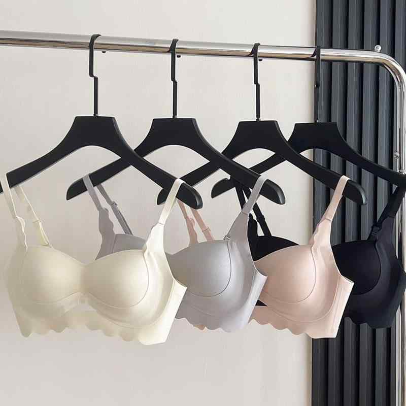 ブラジャー レディース ガールズ 接触冷感 通気性 提拉 ノンワイヤーブラ 無縫製 響かない ずれにくい 寄せ上げブラ ナイトブラ スポブラ 快適 ヨガ
