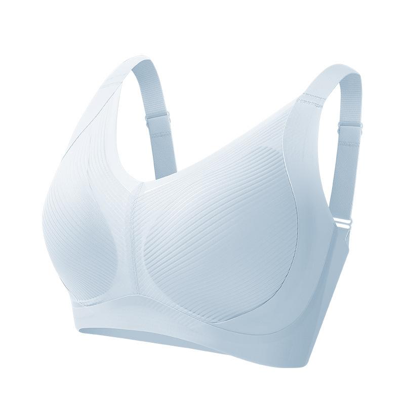 ブラジャー レディース 大きいサイズ レース ノンワイヤー 脇高 補正 ずれにくい 痛くない 100kg対応 フルカップ 締め付けない 快適 安定感