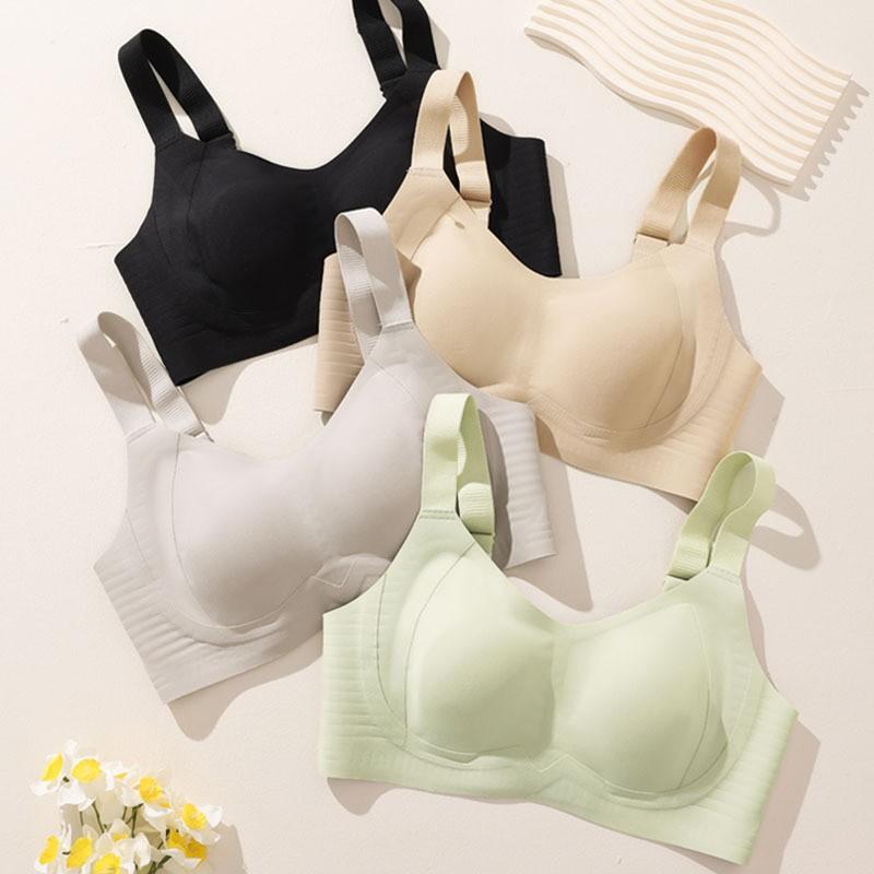 ブラジャー レディース 調整 谷間メイク 脇高 快適 ソフトワイヤー 薄型 通気性